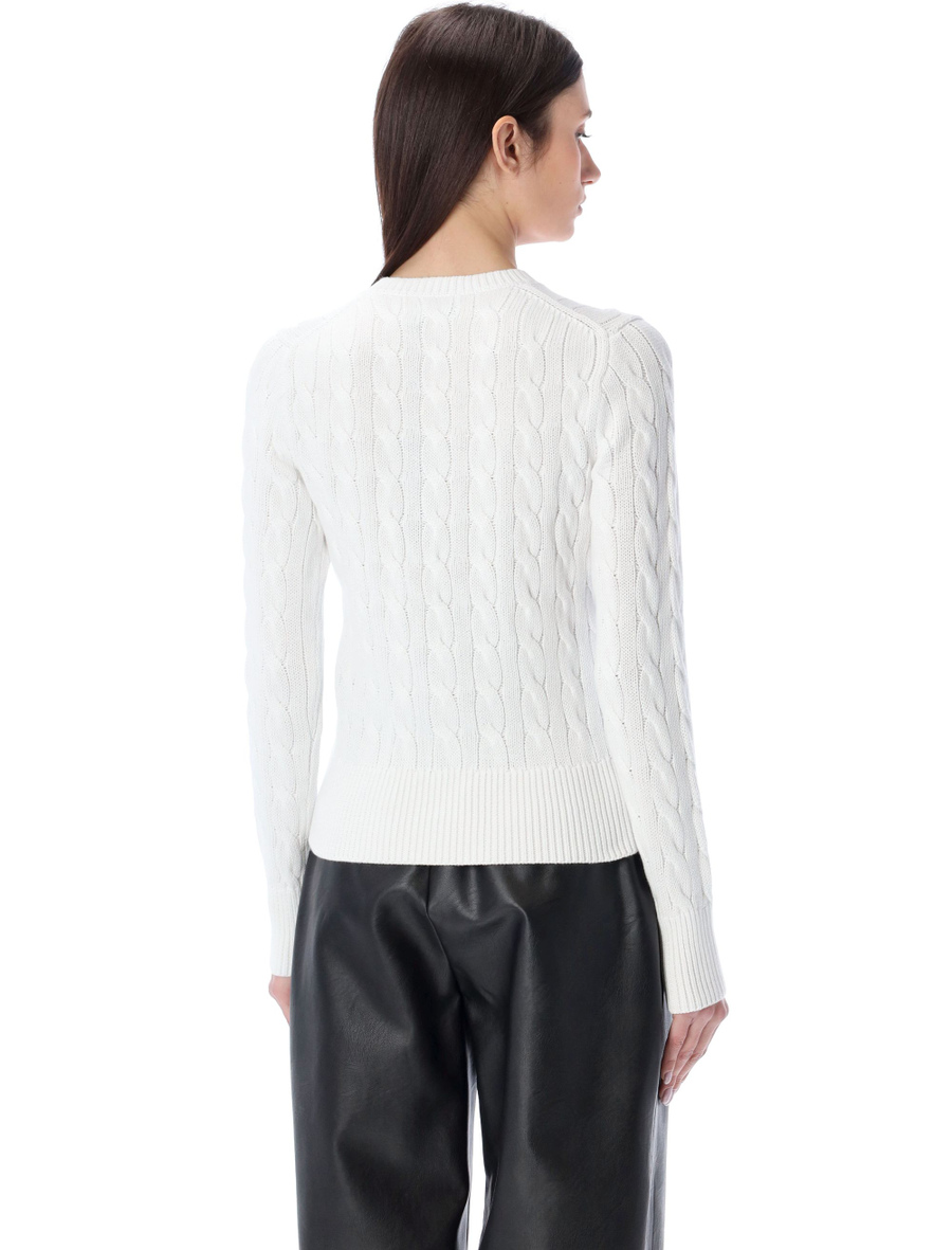 Cable-knit cardigan - Spazio Pritelli