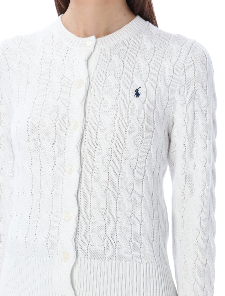 Cable-knit cardigan - Spazio Pritelli