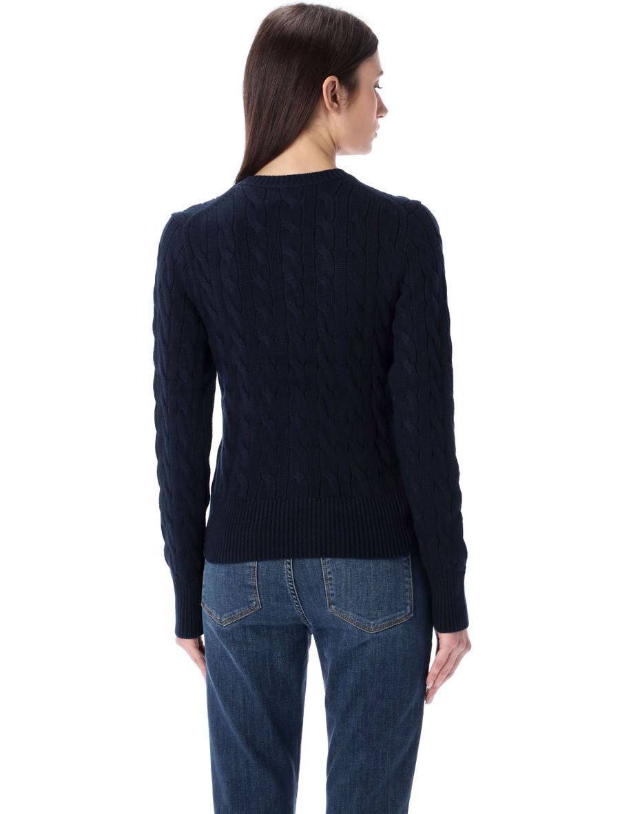 Cable-knit cardigan - Spazio Pritelli