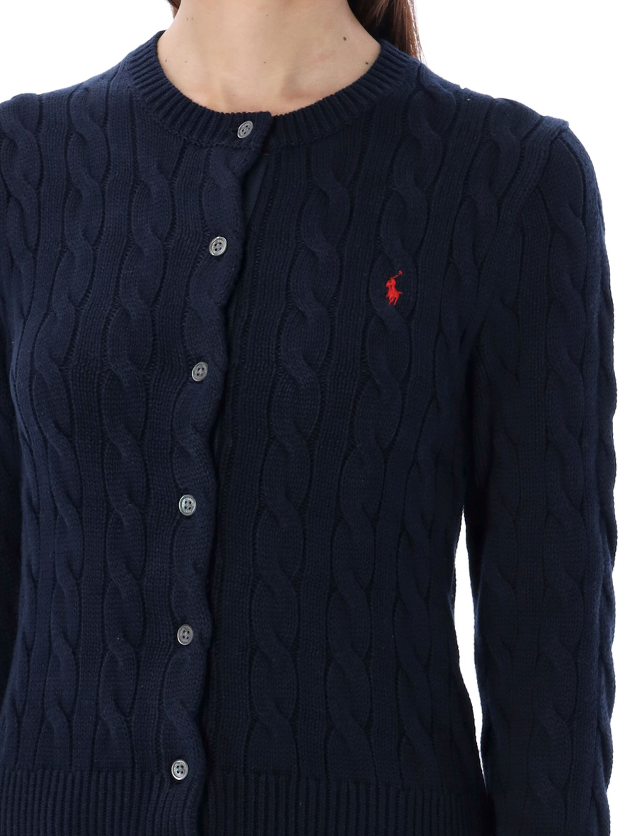 Cable-knit cardigan - Spazio Pritelli