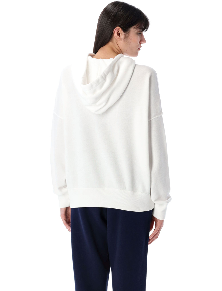 Polo Bear fleece hoodie - Spazio Pritelli