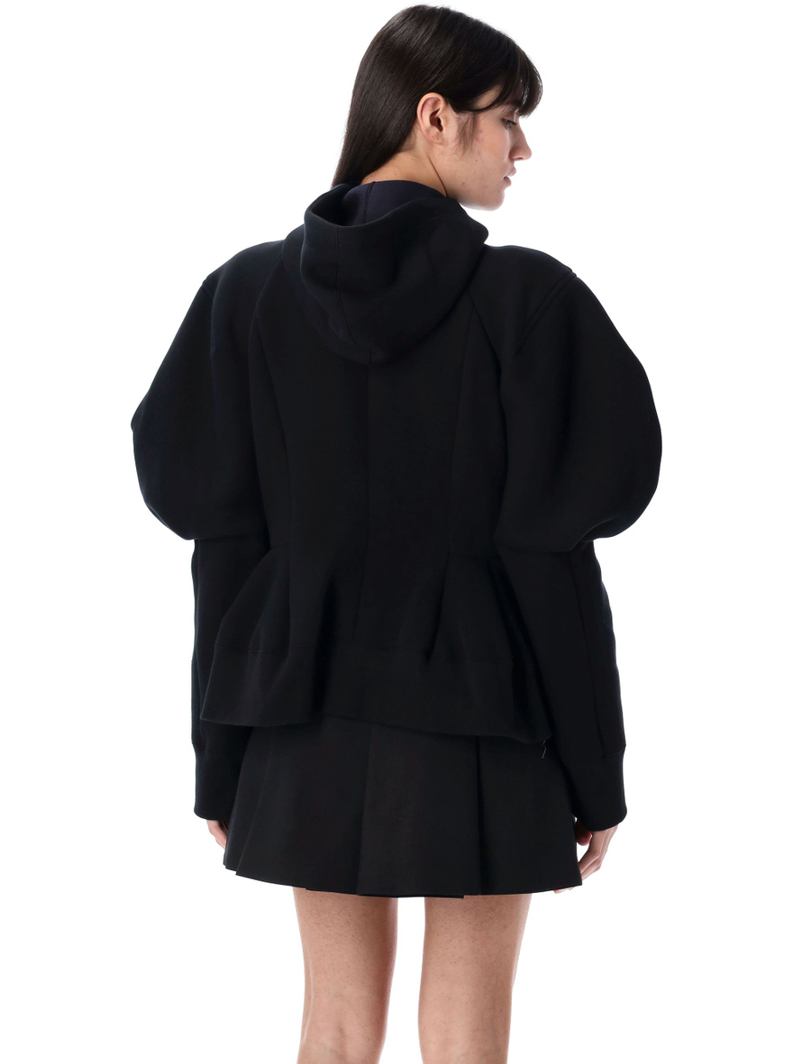 Balloon sleeves hoodie - Spazio Pritelli