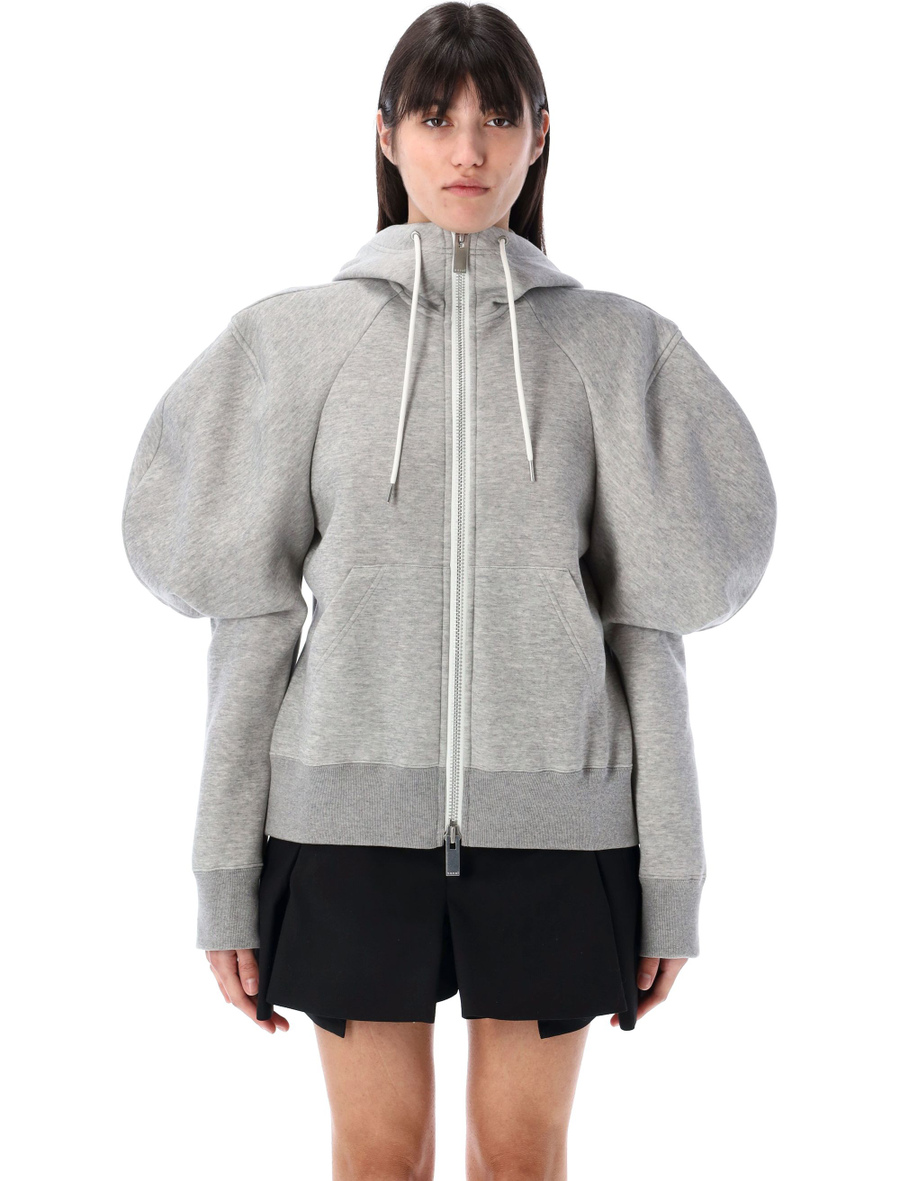 Balloon sleeves hoodie - Spazio Pritelli