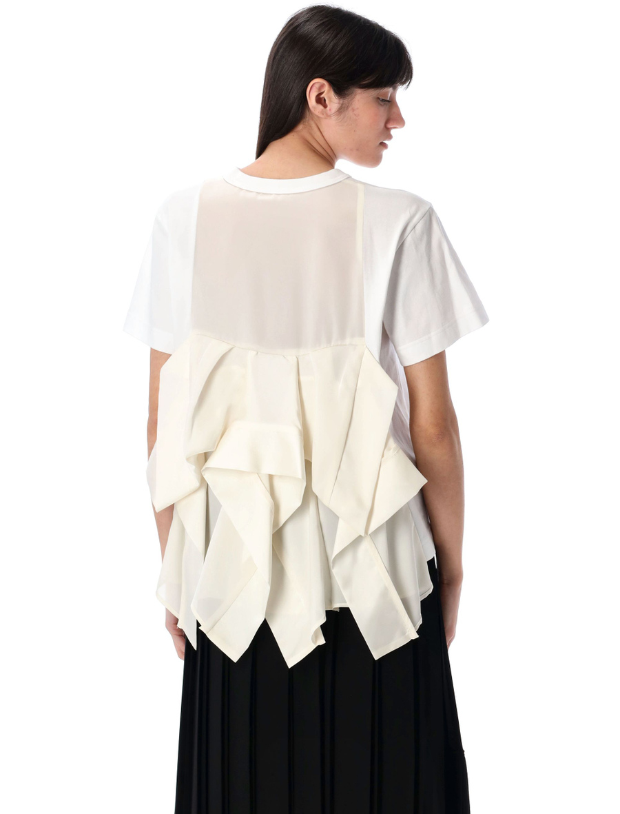 Panelled t-shirt - Spazio Pritelli