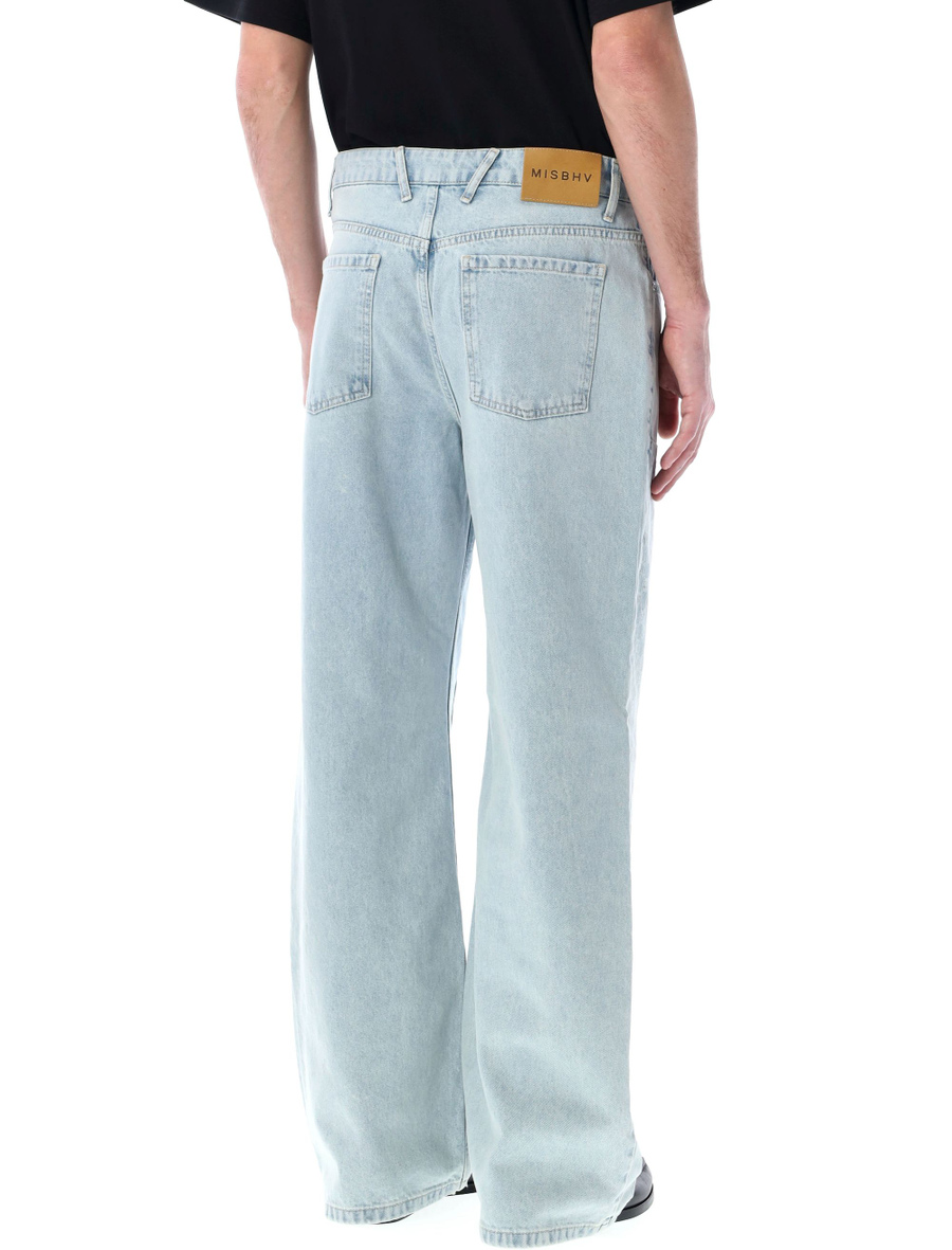 Monogram Carpenter denim trousers - Spazio Pritelli