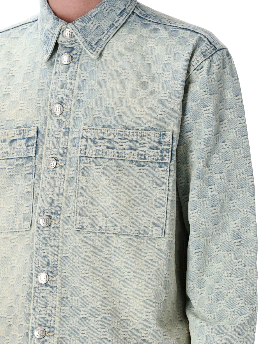 Monogram overshirt - Spazio Pritelli