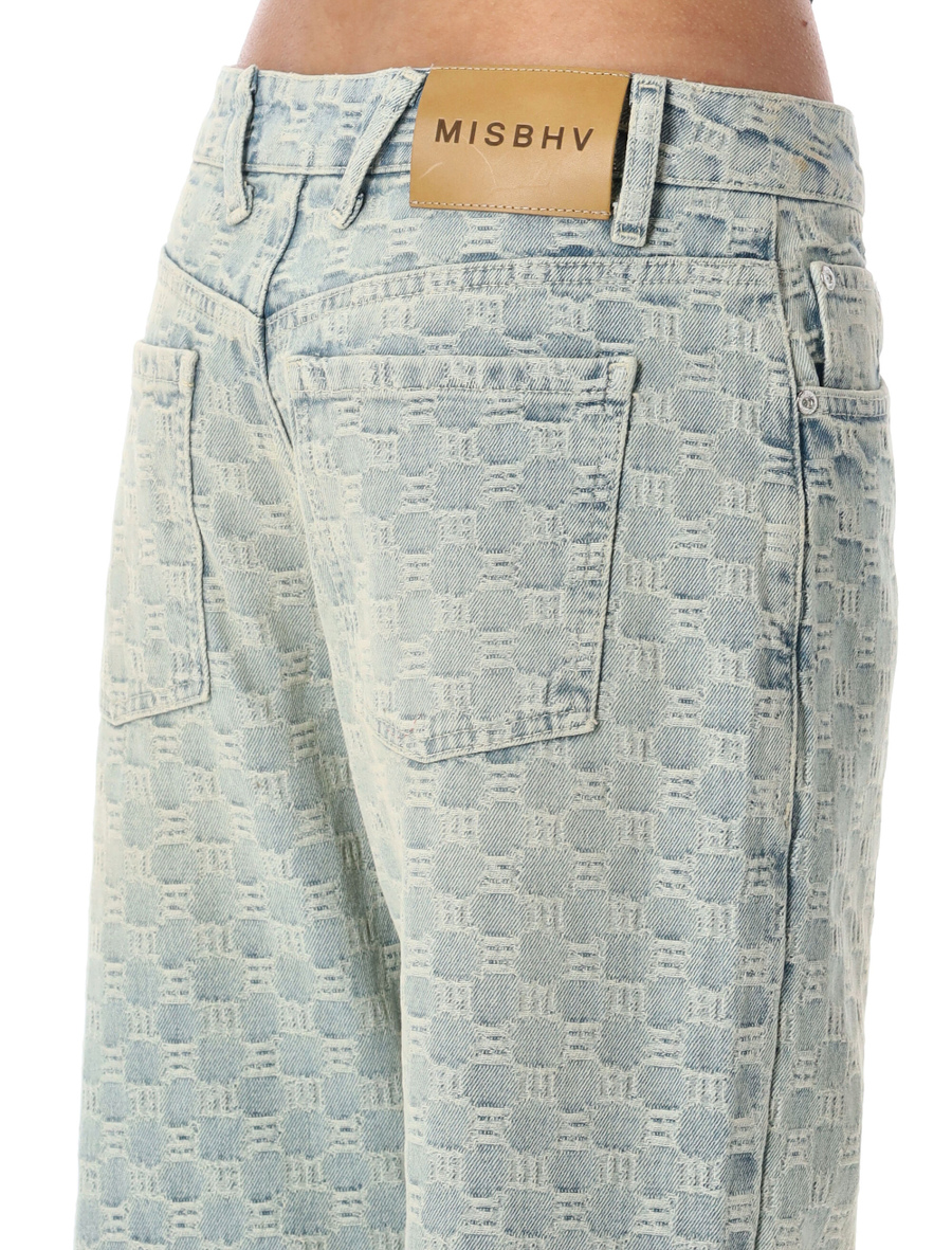 Monogram jeans - Spazio Pritelli