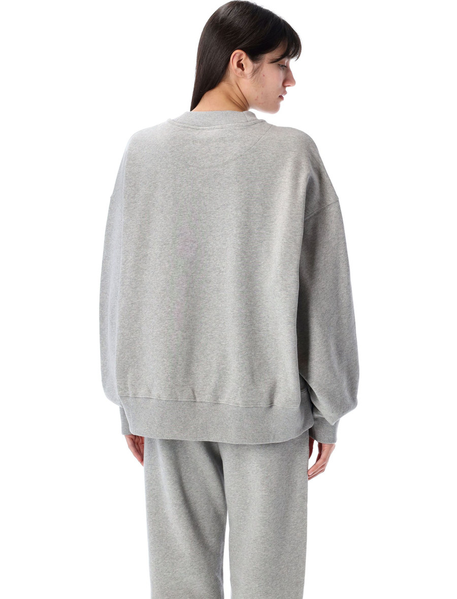 CREW NECK FLEECE LOGO - Spazio Pritelli