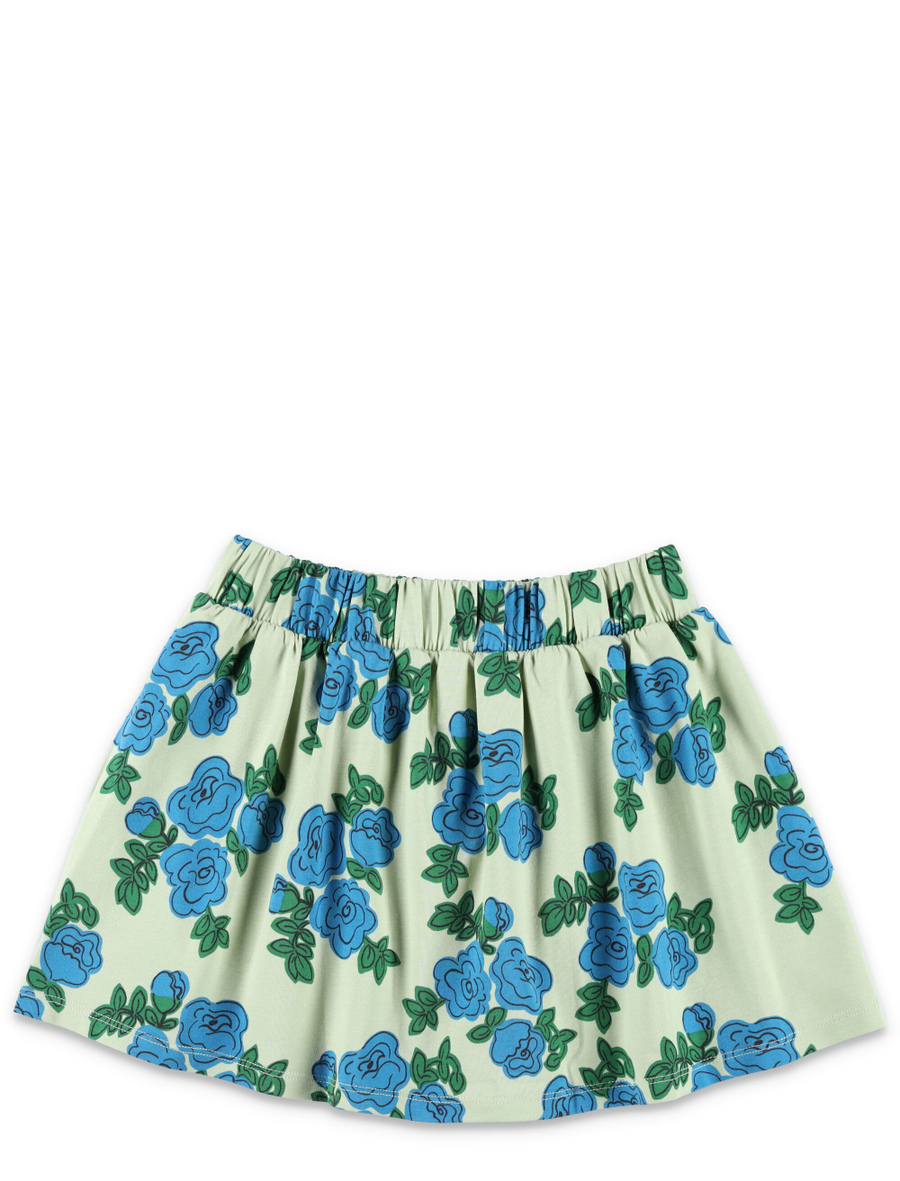 Kid - Blue Roses skirt - Spazio Pritelli