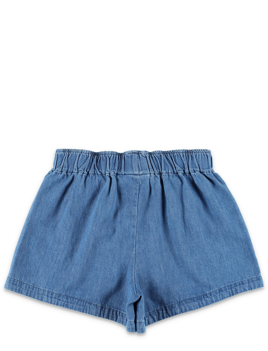 Kid - Note denim shorts - Spazio Pritelli