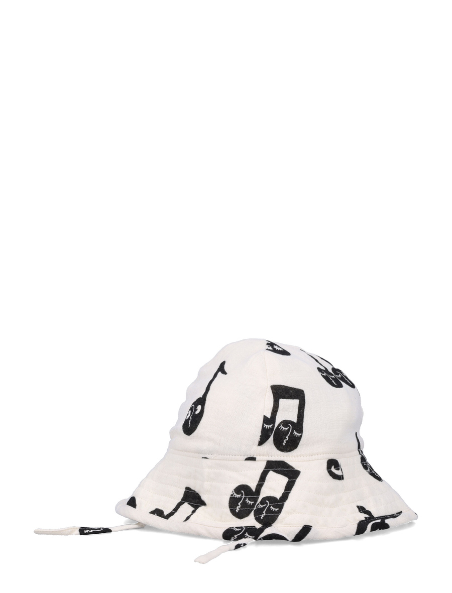 Kid - Note muslin sun hat - Spazio Pritelli