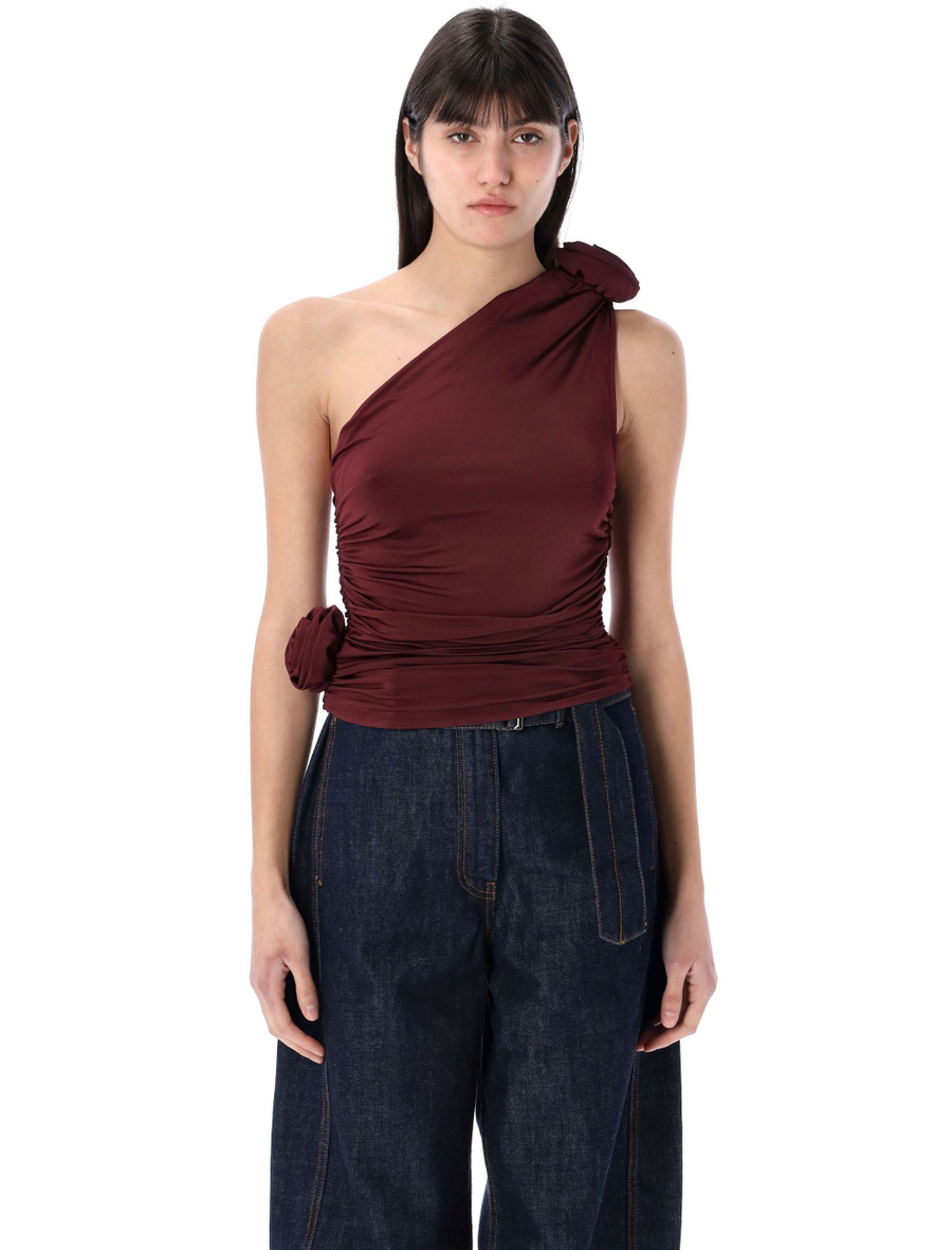 One-shoulder top - Spazio Pritelli