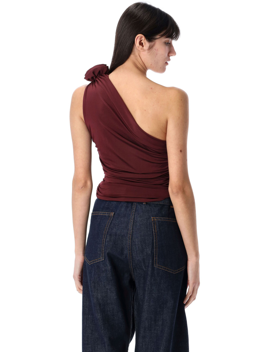 One-shoulder top - Spazio Pritelli