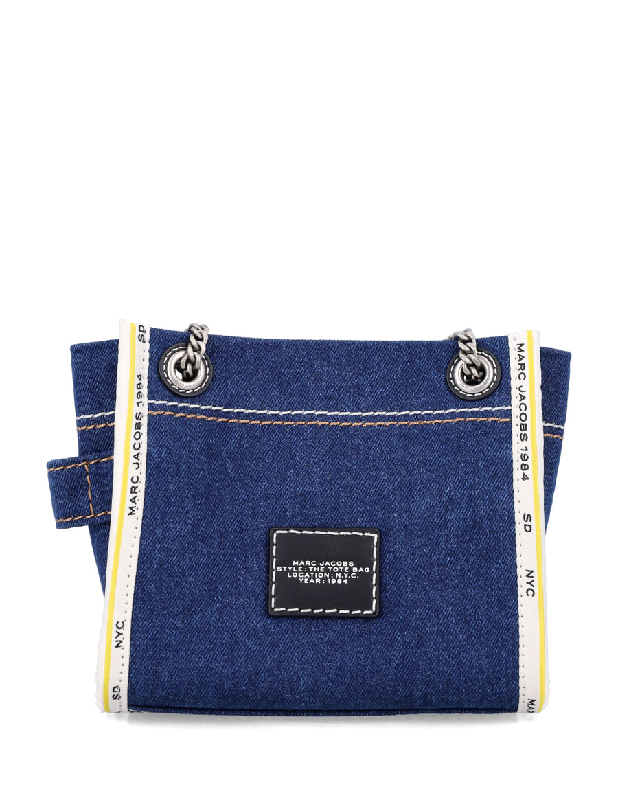 The mini tote bag denim - Spazio Pritelli