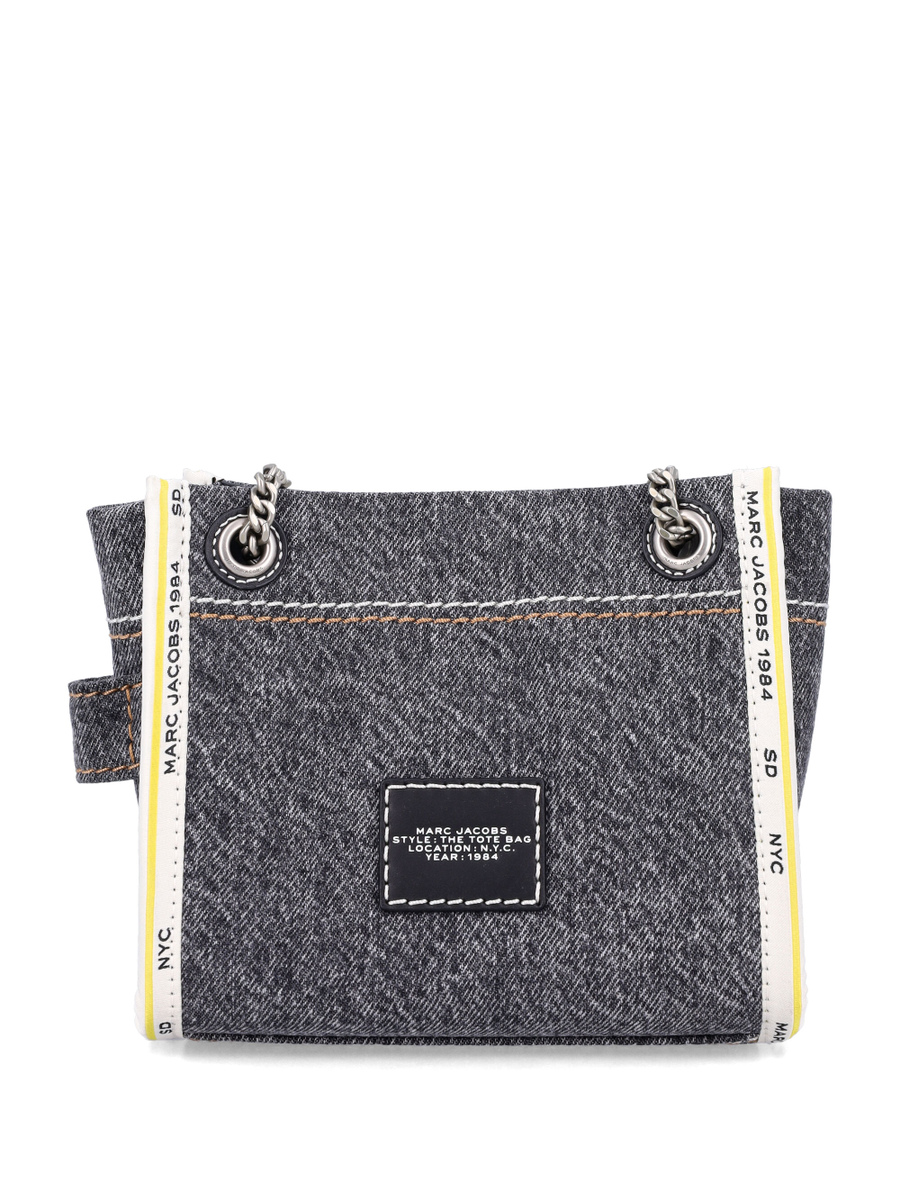 The mini tote bag denim - Spazio Pritelli