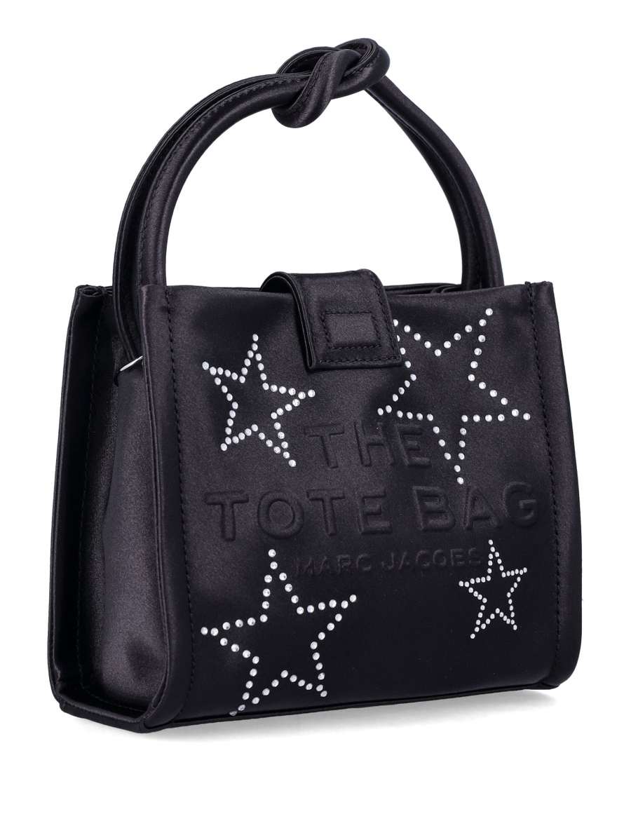 The Star satin mini tote bag - Spazio Pritelli