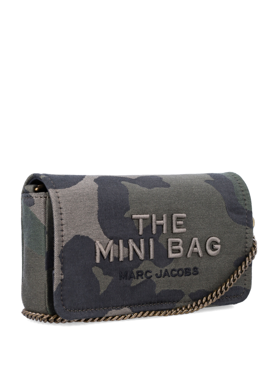 The Camo jacquard chain mini bag - Spazio Pritelli