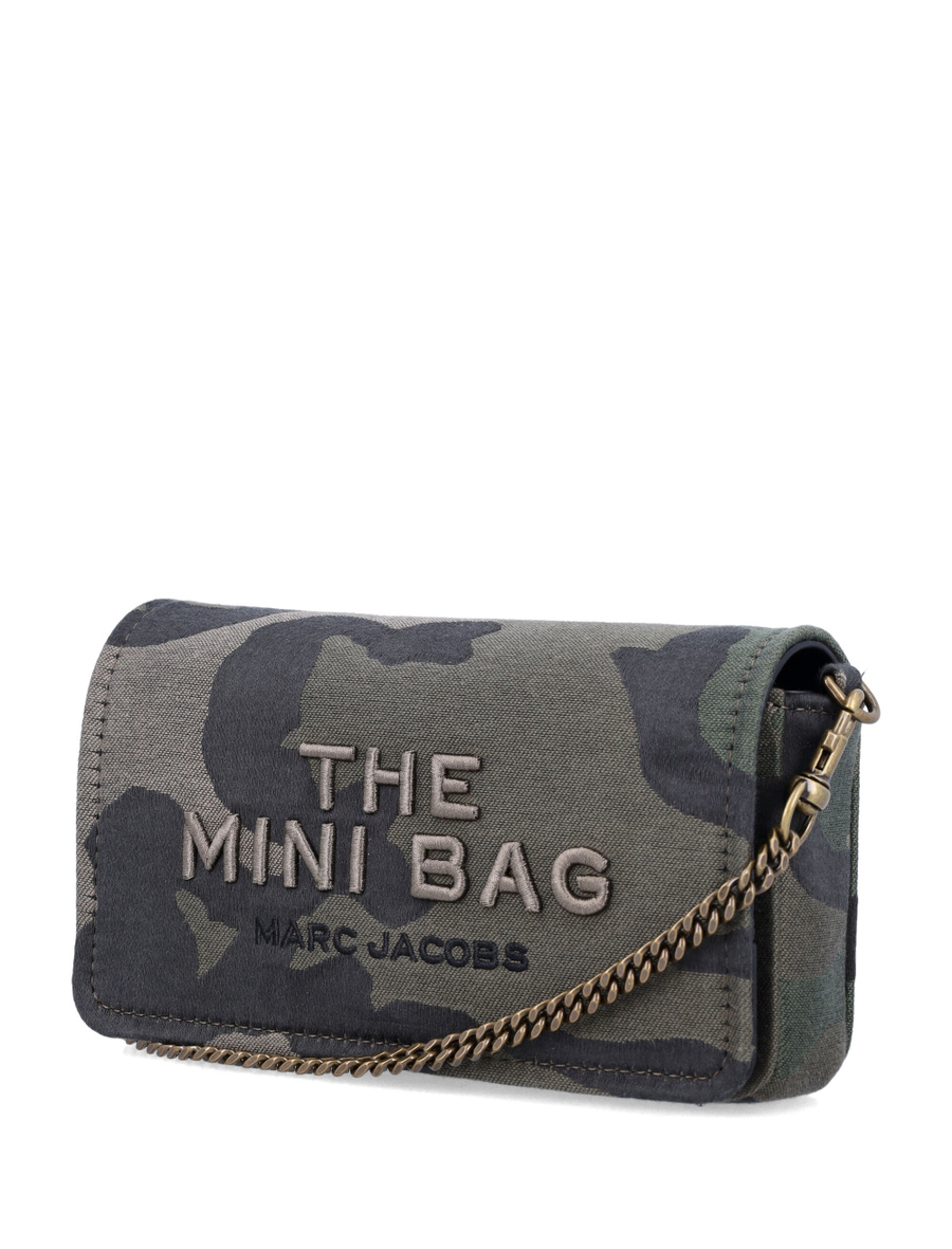 The Camo jacquard chain mini bag - Spazio Pritelli