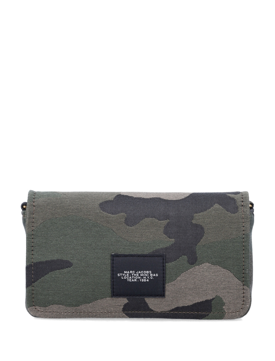 The Camo jacquard chain mini bag - Spazio Pritelli