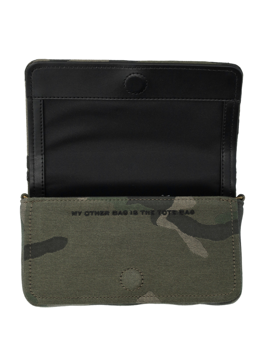 The Camo jacquard chain mini bag - Spazio Pritelli