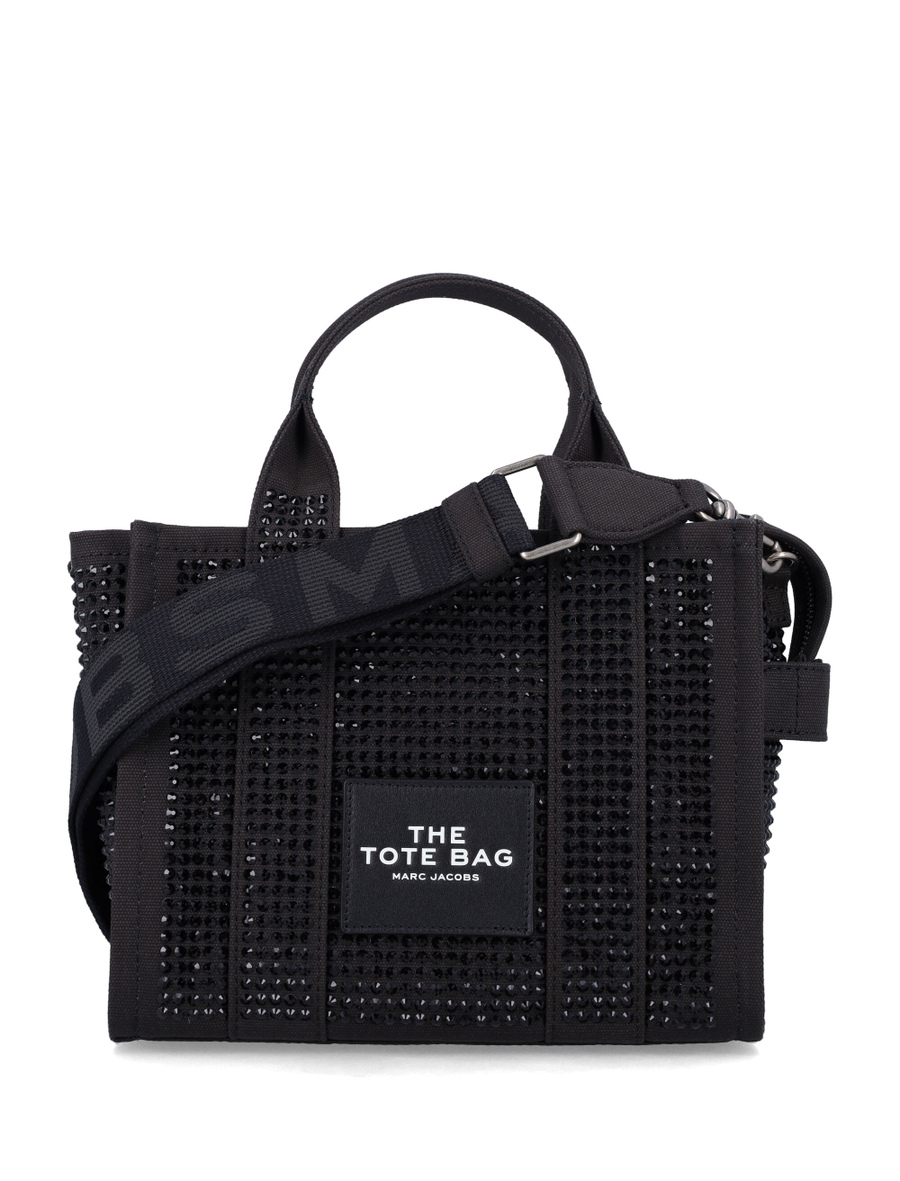 The Crystal canvas small tote bag - Spazio Pritelli