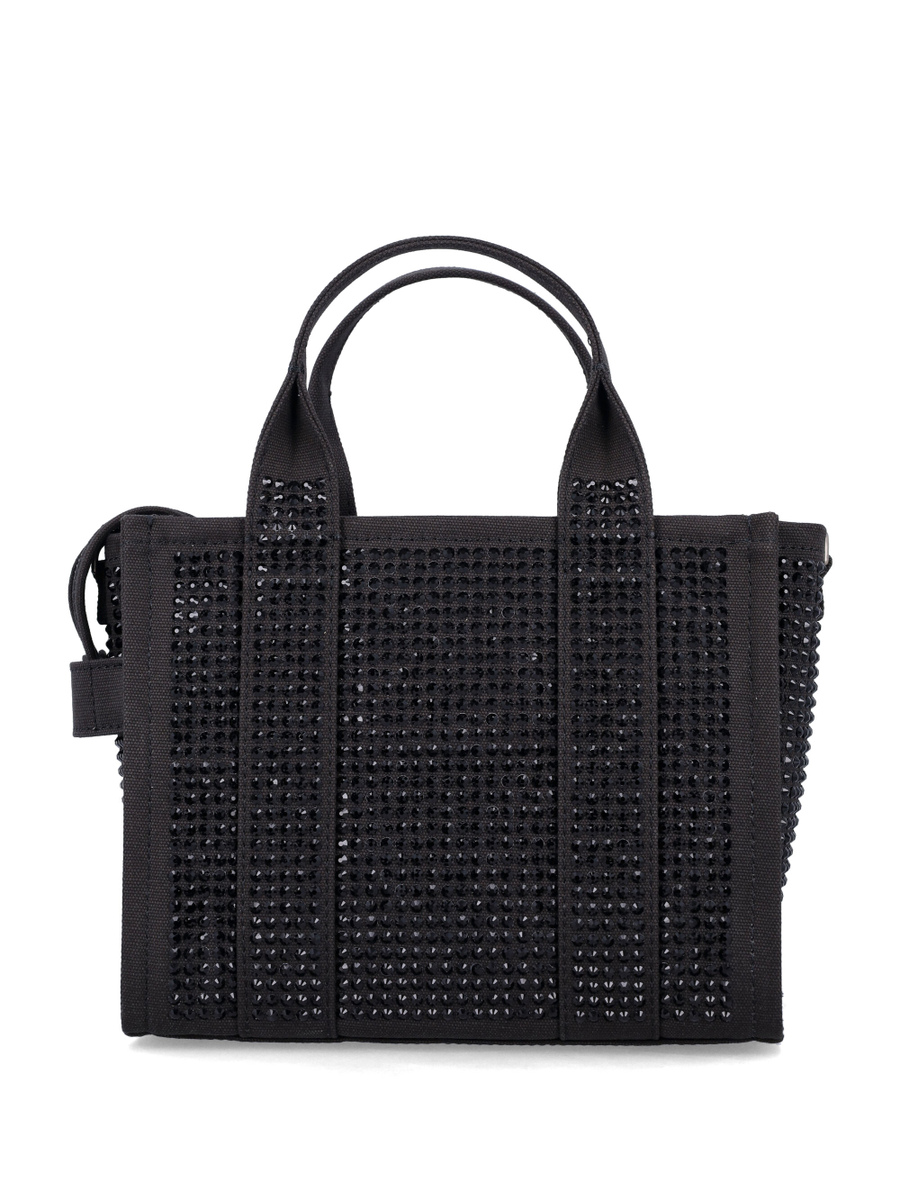 The Crystal canvas small tote bag - Spazio Pritelli