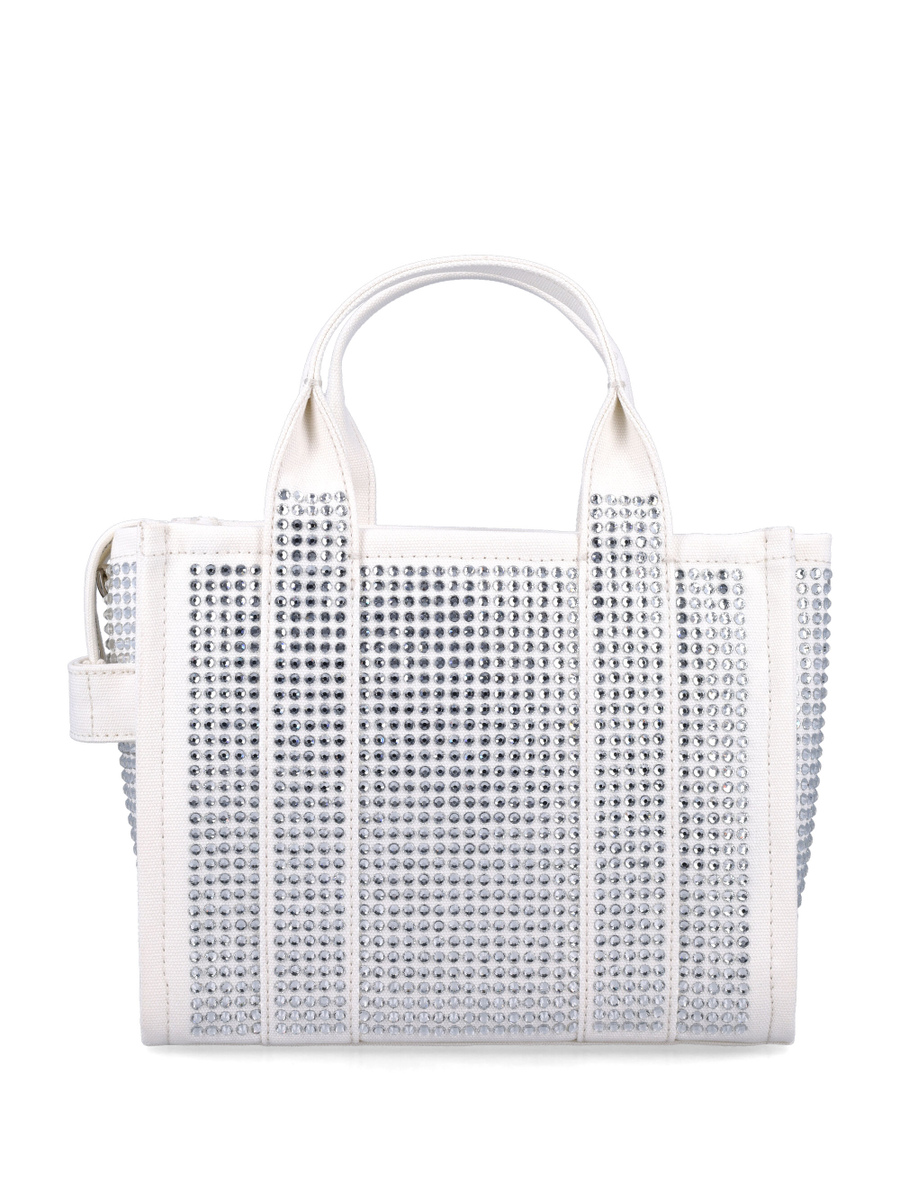 The Crystal canvas small tote bag - Spazio Pritelli