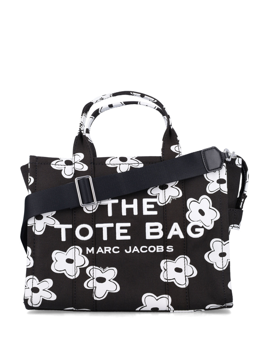 The Daisy canvas medium tote bag - Spazio Pritelli