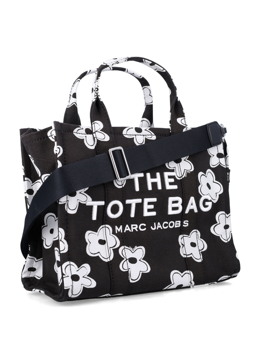 The Daisy canvas medium tote bag - Spazio Pritelli