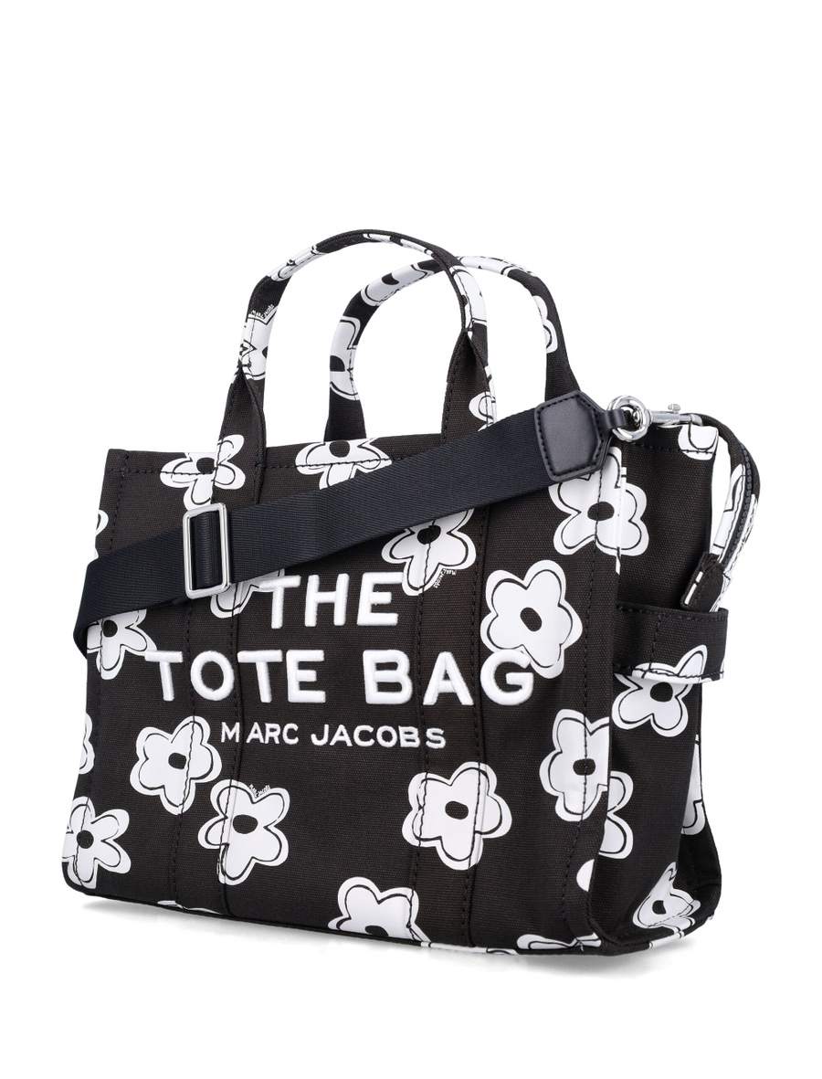 The Daisy canvas medium tote bag - Spazio Pritelli