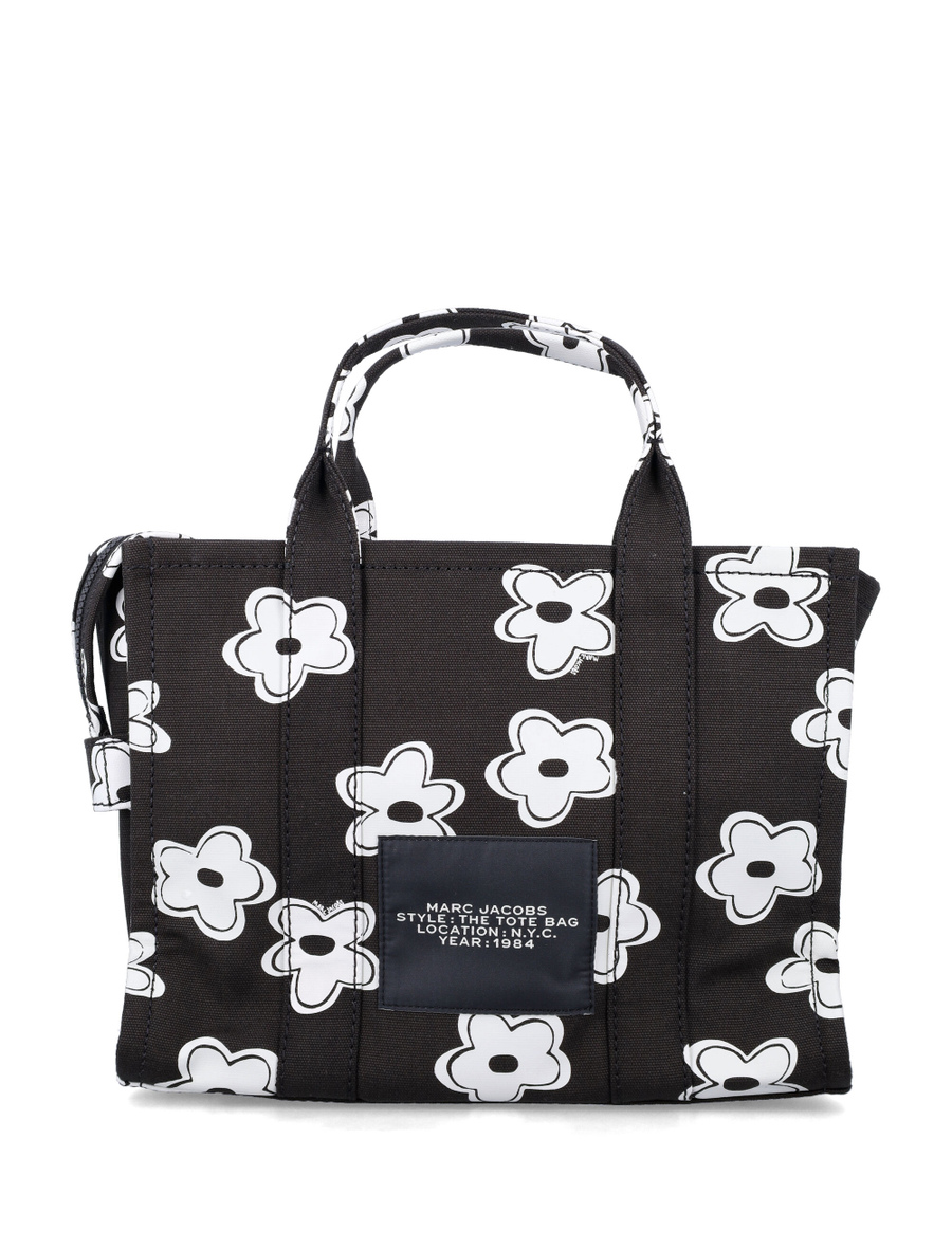 The Daisy canvas medium tote bag - Spazio Pritelli