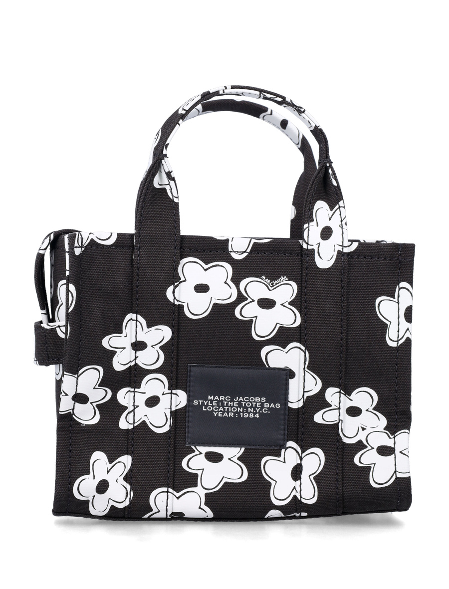 The Daisy canvas small tote bag - Spazio Pritelli