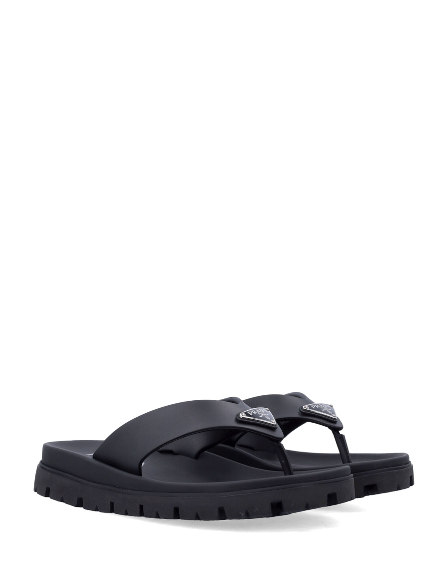 Rubber thong sandals - Spazio Pritelli