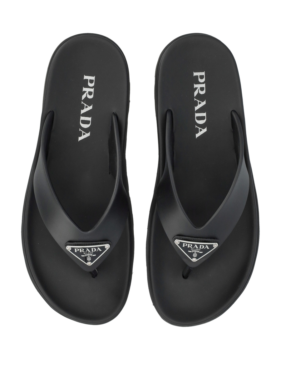 Rubber thong sandals - Spazio Pritelli