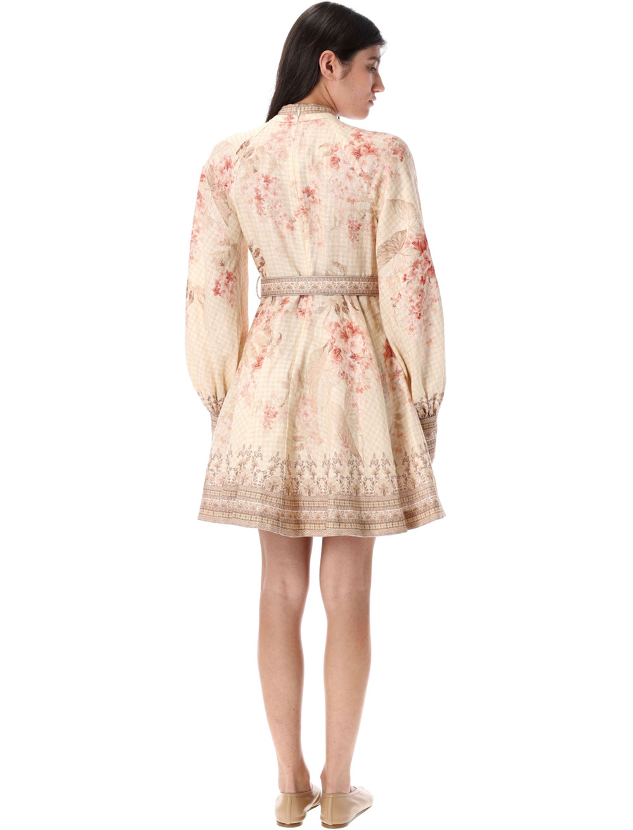 Illuminate buttoned mini dress - Spazio Pritelli