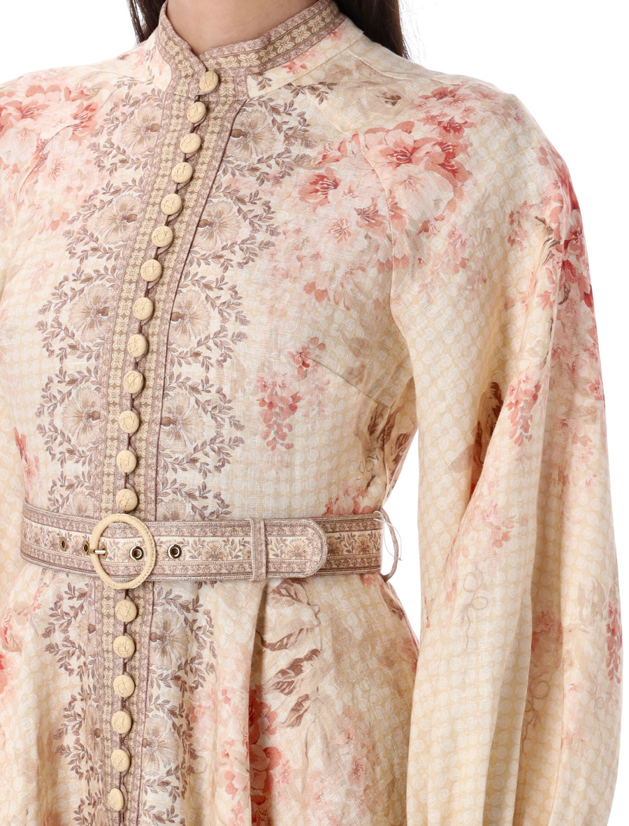 Illuminate buttoned mini dress - Spazio Pritelli