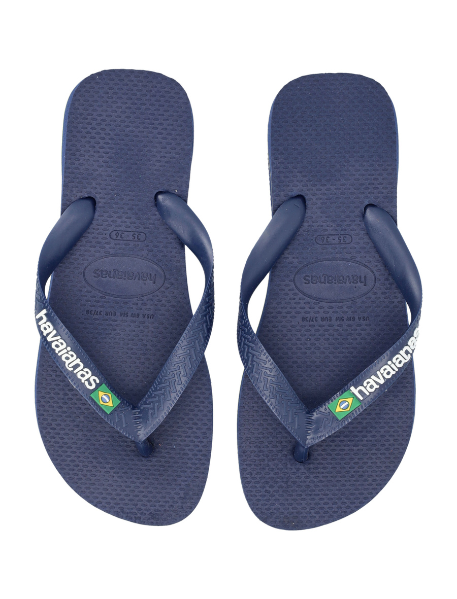 Brasil logo flip-flops - Spazio Pritelli