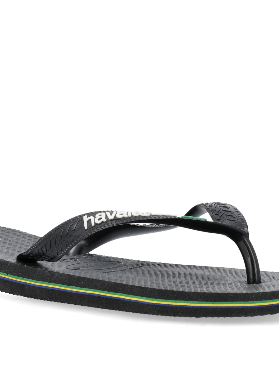 Brasil logo flip-flops - Spazio Pritelli