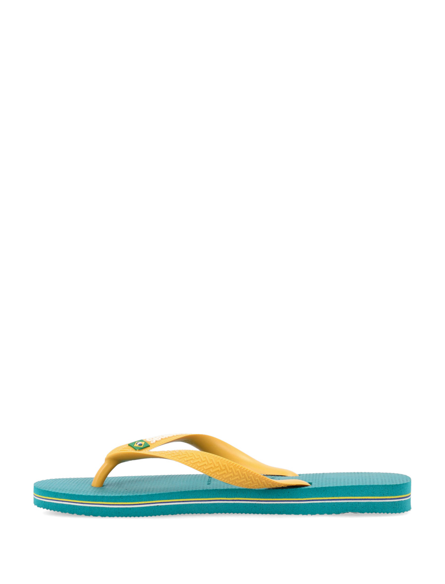 Brasil logo flip-flops - Spazio Pritelli