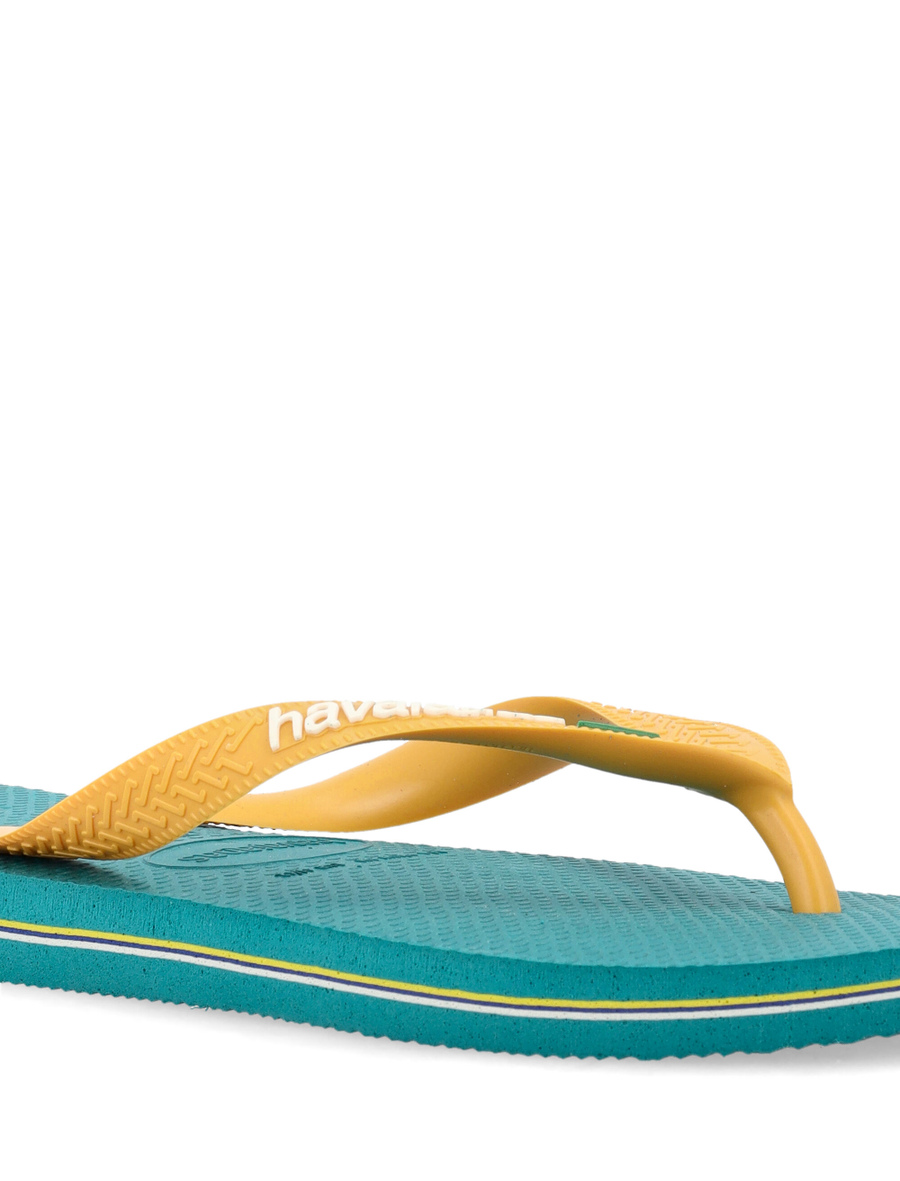 Brasil logo flip-flops - Spazio Pritelli