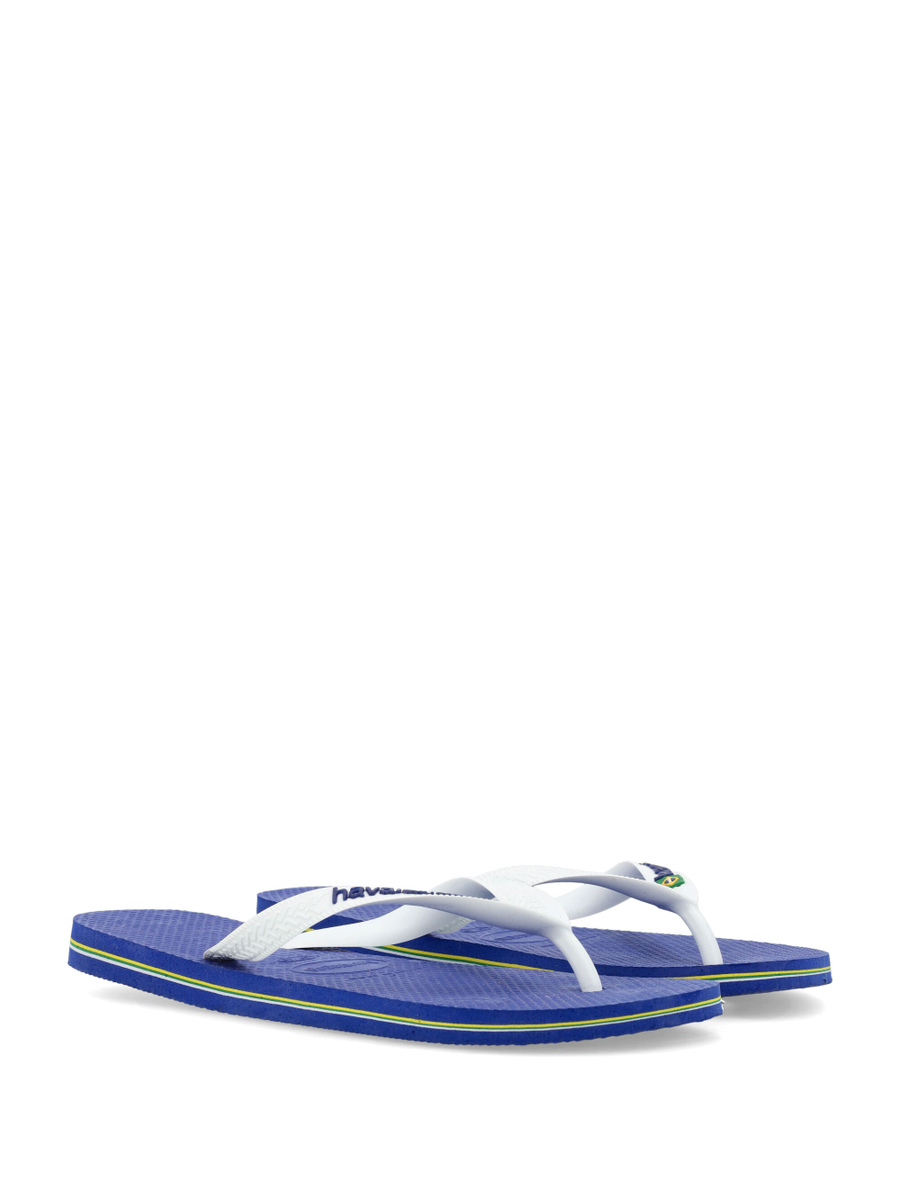 Brasil logo flip-flops - Spazio Pritelli