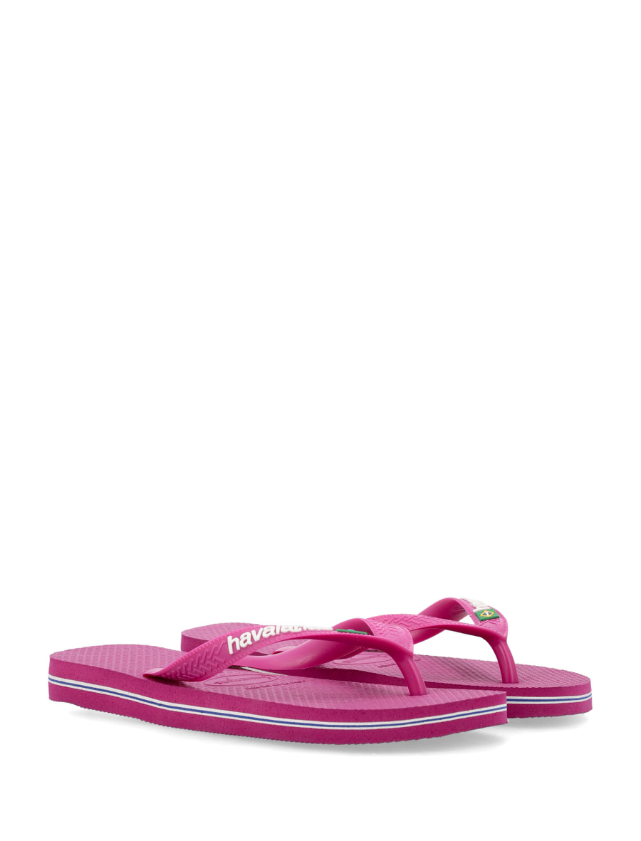 Brasil logo flip-flops - Spazio Pritelli