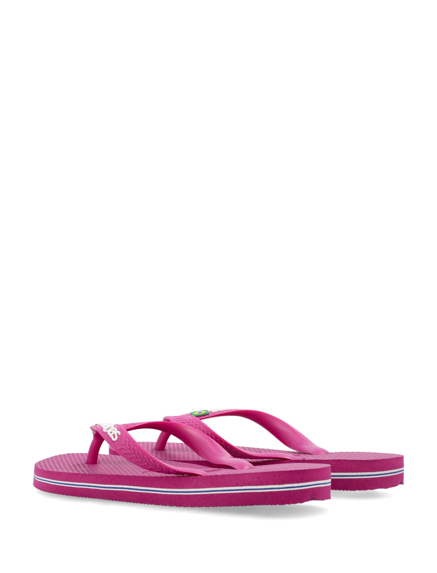 Brasil logo flip-flops - Spazio Pritelli