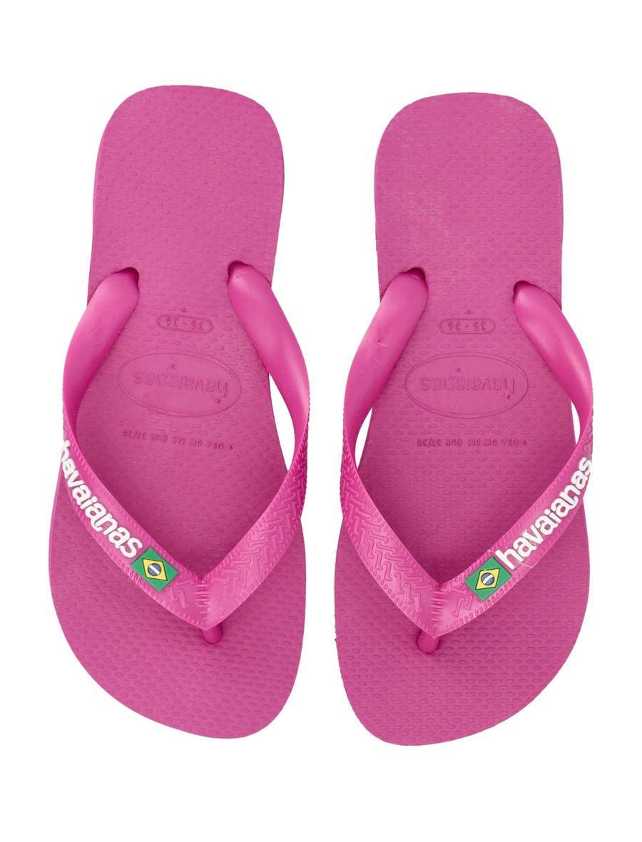 Brasil logo flip-flops - Spazio Pritelli