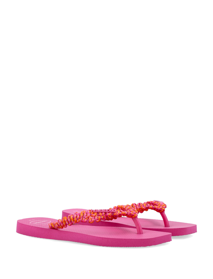 Slim Square Boho flip-flops - Spazio Pritelli