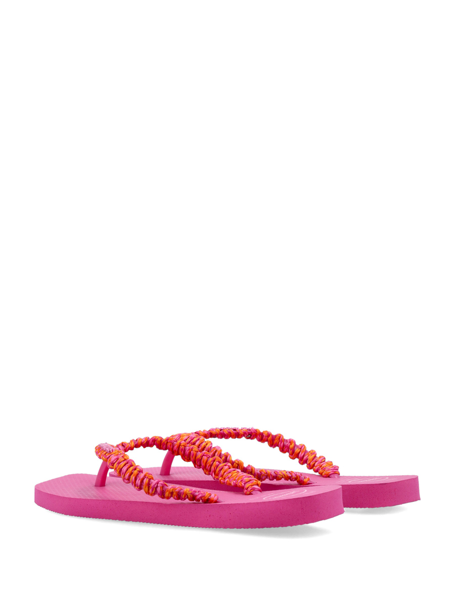 Slim Square Boho flip-flops - Spazio Pritelli