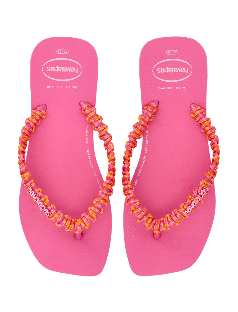 Slim Square Boho flip-flops - Spazio Pritelli