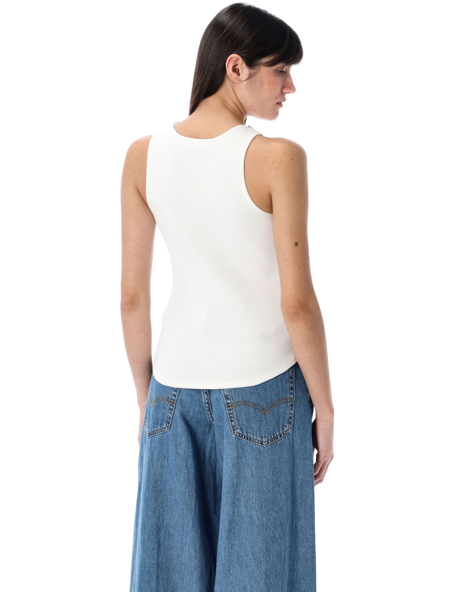 Illuminate embellished tank top - Spazio Pritelli