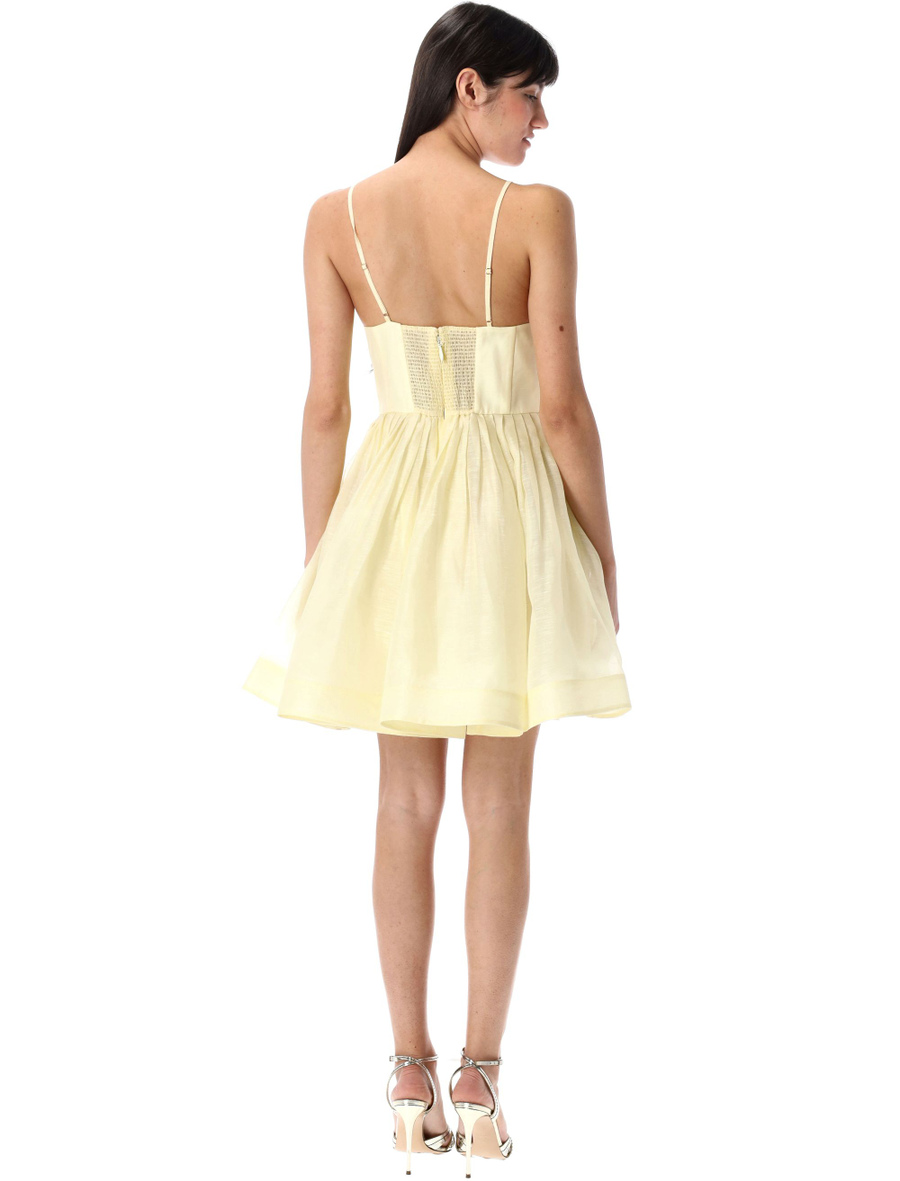 Illuminate V-neck mini dress - Spazio Pritelli