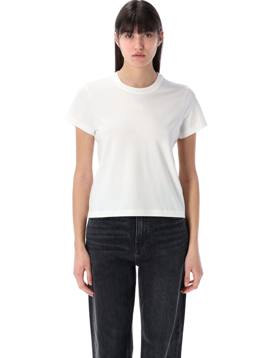 Puff logo Shrunken t-shirt - Spazio Pritelli